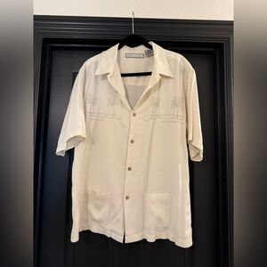 Tommy Bahama Monte Carlo Cream Shirt